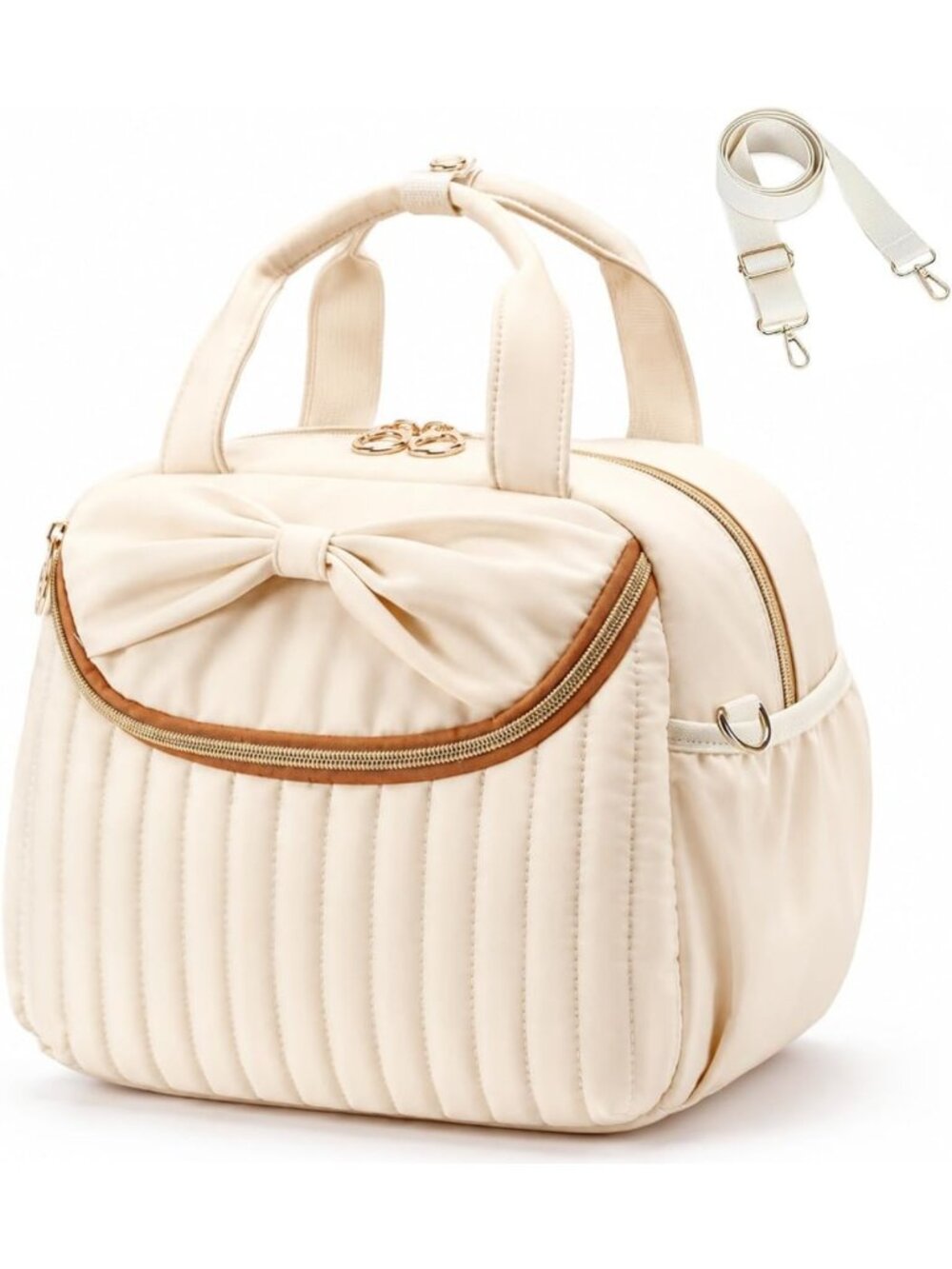 Stylish Insulated Lunch Tote for Women | Large Cooler Bag with Shoulder Strap